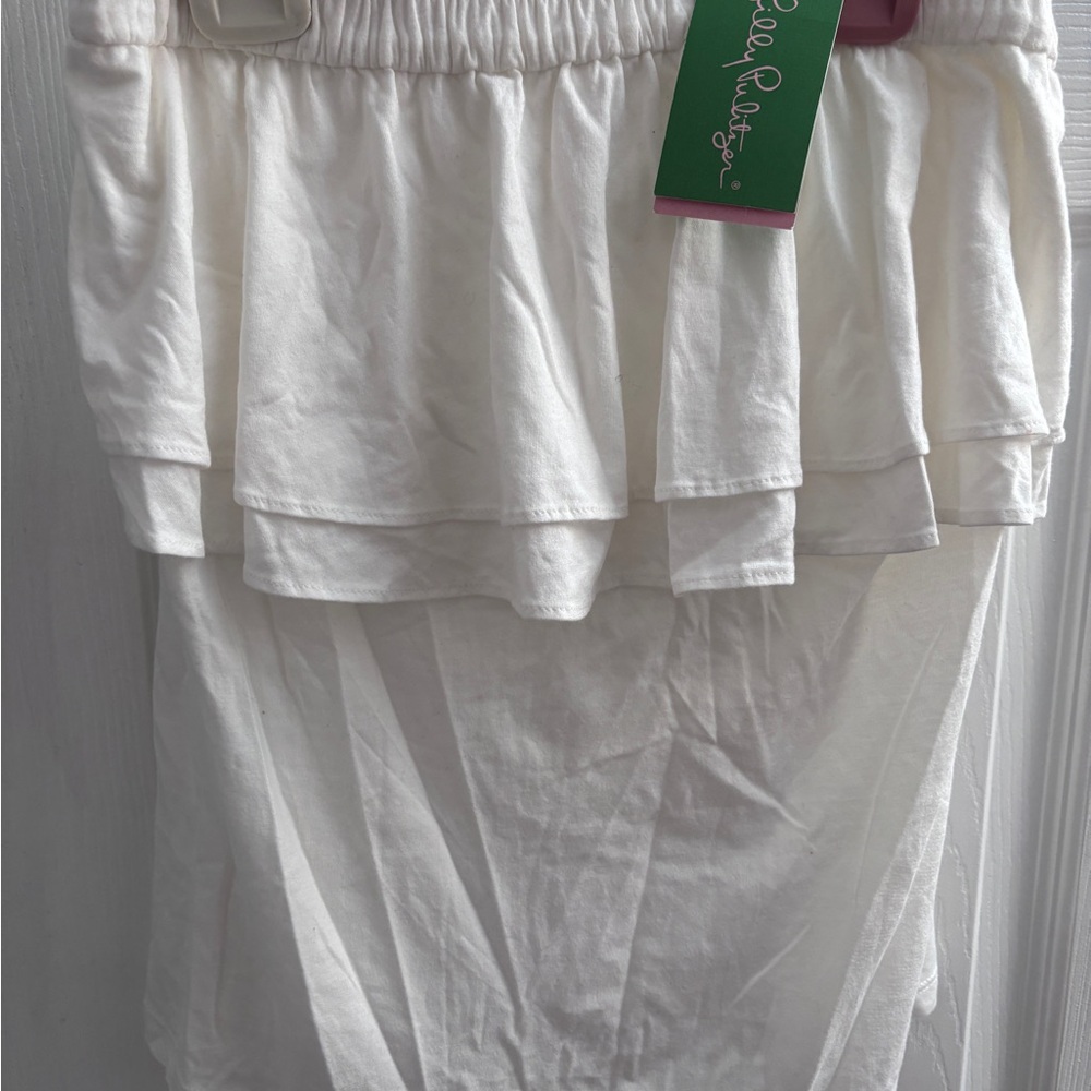 Lilly Pulitzer Rilo Tube Top in Resort White